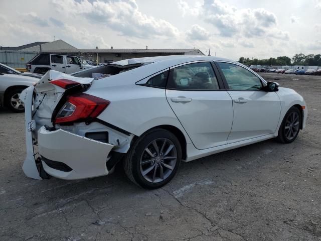 19XFC1F39LE020414 - 2020 HONDA CIVIC EX WHITE photo 3