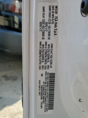 ZFBERFBT1G6B53196 - 2016 RAM PROMASTER SLT Белый фото 13