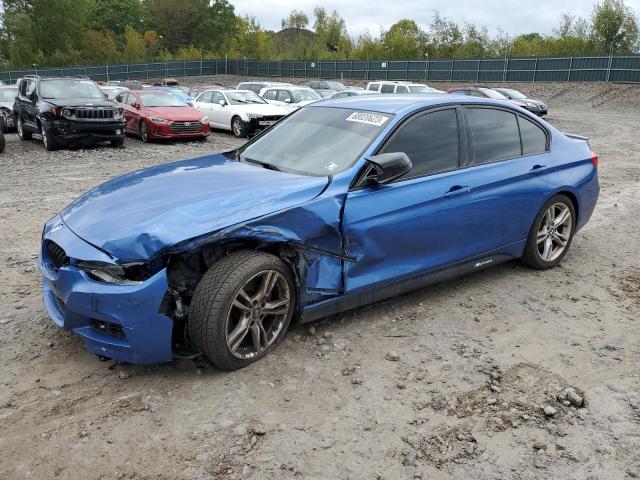 WBA3C1C57FK117926 - 2015 BMW 328I I SULEV BLUE photo 1