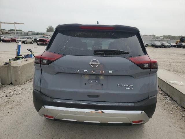 JN8BT3DDXPW317567 - 2023 NISSAN ROGUE PLATINUM GRAY photo 6