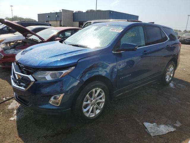 2GNAXJEVXK6263544 - 2019 CHEVROLET EQUINOX LT BLUE photo 1