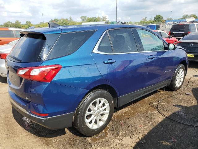 2GNAXJEVXK6263544 - 2019 CHEVROLET EQUINOX LT BLUE photo 3