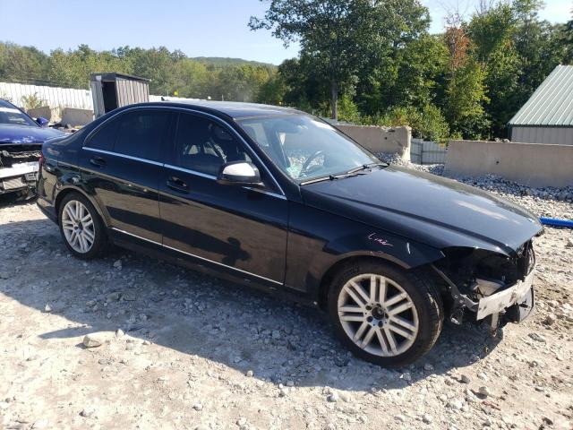 WDDGF81X79R075400 - 2009 MERCEDES-BENZ C 300 4MATIC BLACK photo 4