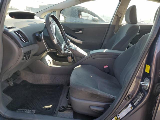 JTDKN3DU7B0267454 - 2011 TOYOTA PRIUS GRAY photo 7