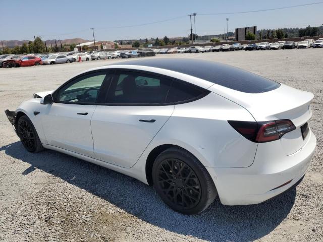 5YJ3E1EA2NF198756 - 2022 TESLA MODEL 3 白色 照片 2