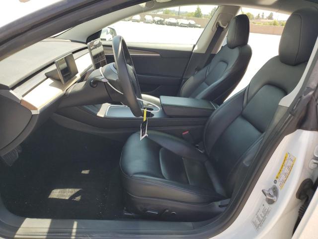 5YJ3E1EA2NF198756 - 2022 TESLA MODEL 3 白色 照片 7