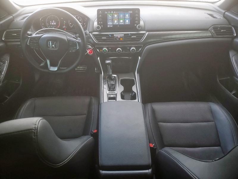 1HGCV1F31MA083638 - 2021 HONDA ACCORD SPORT WHITE photo 8