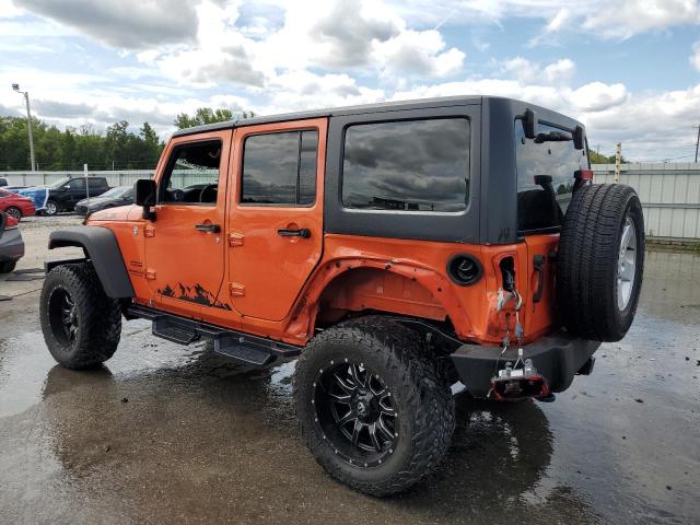 1C4BJWDG4FL707092 - 2015 JEEP WRANGLER U SPORT 橙色 照片 2