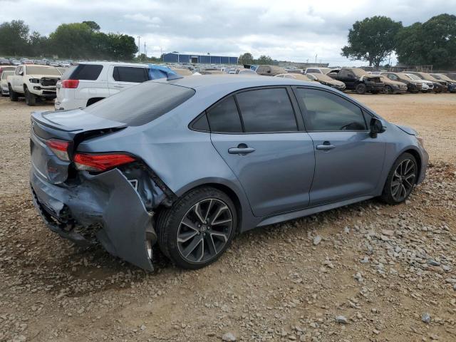 JTDS4MCE1MJ064639 - 2021 TOYOTA COROLLA SE BLUE photo 3