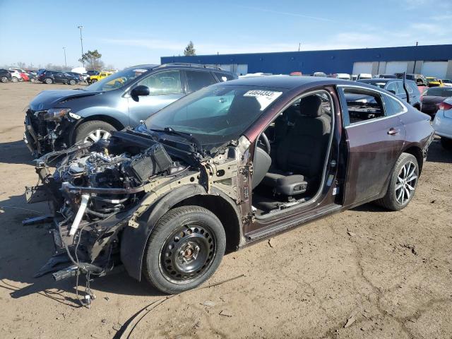 1G1ZG5ST8MF015428 - 2021 CHEVROLET MALIBU RS BURGUNDY photo 1