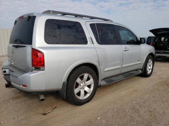 5N1BA08CX8N602113 - 2008 NISSAN ARMADA SE SILVER photo 3