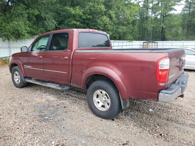 5TBDT44175S497628 - 2005 TOYOTA TUNDRA DOUBLE CAB SR5 BURGUNDY photo 2