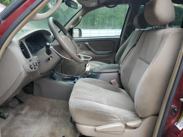 5TBDT44175S497628 - 2005 TOYOTA TUNDRA DOUBLE CAB SR5 BURGUNDY photo 7