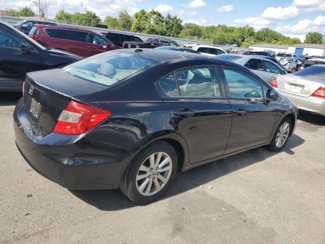 2HGFB2F99CH506059 - 2012 HONDA CIVIC EXL შავი ფოტო 3