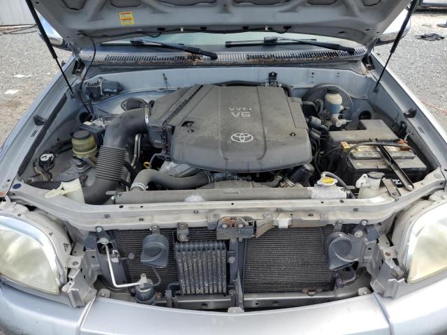 5TBRU34196S463009 - 2006 TOYOTA TUNDRA ACCESS CAB SR5 SILVER photo 11