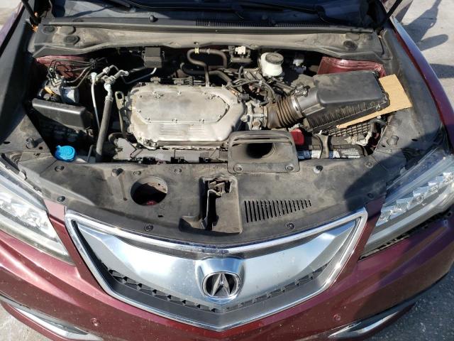 5J8TB3H76HL016371 - 2017 ACURA RDX ADVANCE BURGUNDY photo 11