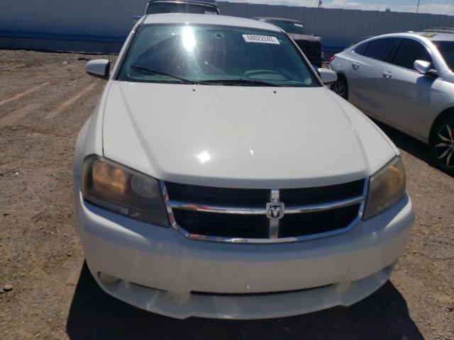 1B3CC5FV4AN167889 - 2010 DODGE AVENGER R/T WHITE photo 5