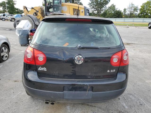 WVWBA71K08W215045 - 2008 VOLKSWAGEN RABBIT BLACK photo 6