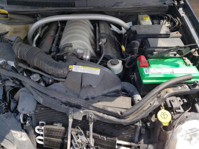 1J8HR78328C100958 - 2008 JEEP GRAND CHER SRT-8 BLUE photo 11