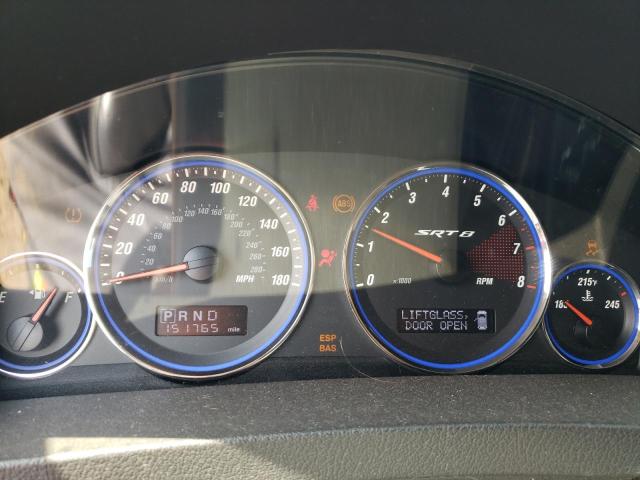 1J8HR78328C100958 - 2008 JEEP GRAND CHER SRT-8 BLUE photo 9