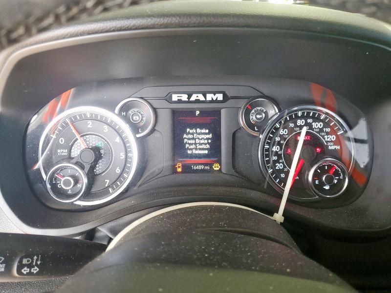 1C6RREFG0SN608564 - 2025 RAM 1500 BIG HORN/LONE STAR WHITE photo 9