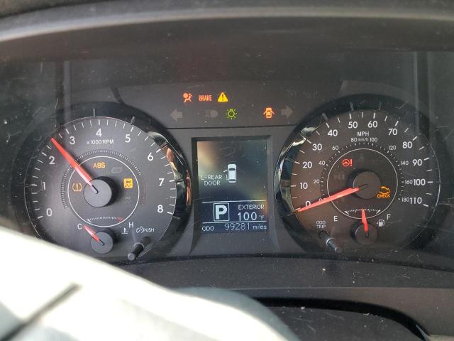 5TDKK3DCXGS722995 - 2016 TOYOTA SIENNA LE BLACK photo 9