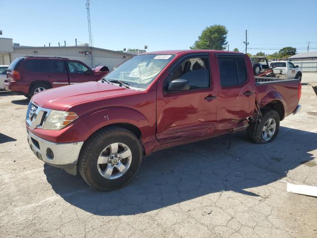 1N6AD0ER0AC409239 - 2010 NISSAN FRONTIER CREW CAB SE RED photo 1