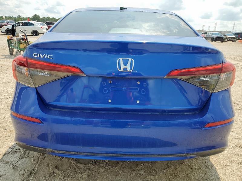 2HGFE1F71PH322157 - 2023 HONDA CIVIC EX BLUE photo 6