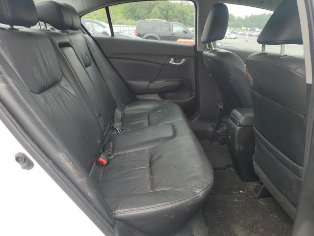 19XFB2F92FE242746 - 2015 HONDA CIVIC EXL WHITE photo 10