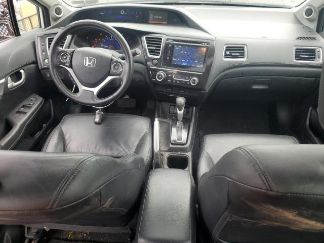 19XFB2F92FE242746 - 2015 HONDA CIVIC EXL WHITE photo 8