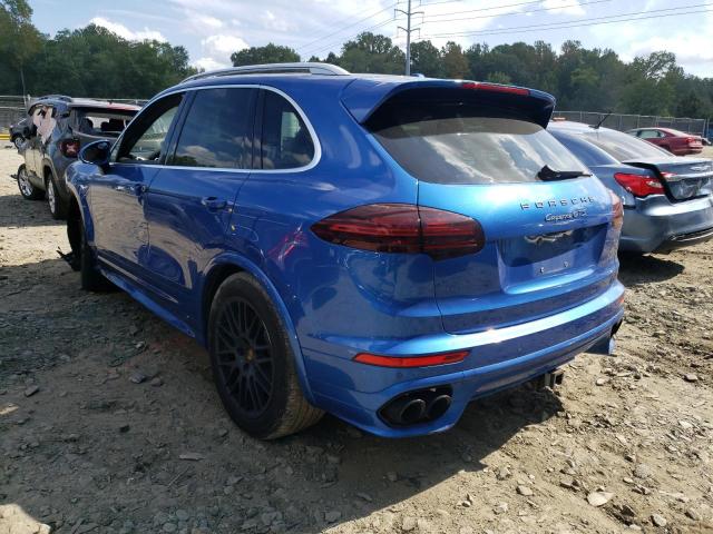 WP1AD2A24HLA81050 - 2017 PORSCHE CAYENNE GTS BLUE photo 2