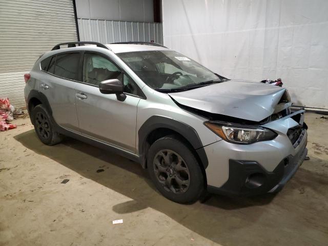 JF2GTHRC2MH384616 - 2021 SUBARU CROSSTREK SPORT SILVER photo 4