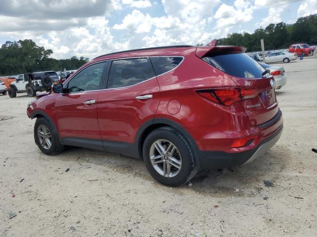 5XYZU3LB3JG503804 - 2018 HYUNDAI SANTA FE S RED photo 2