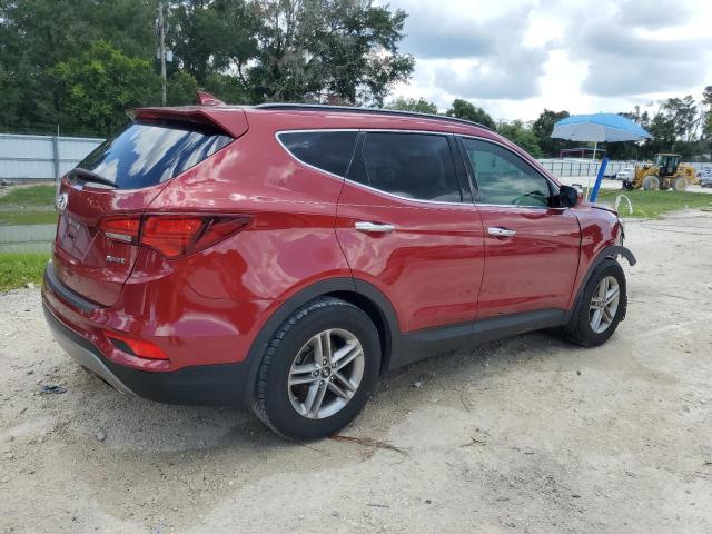 5XYZU3LB3JG503804 - 2018 HYUNDAI SANTA FE S RED photo 3