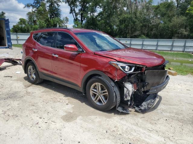 5XYZU3LB3JG503804 - 2018 HYUNDAI SANTA FE S RED photo 4