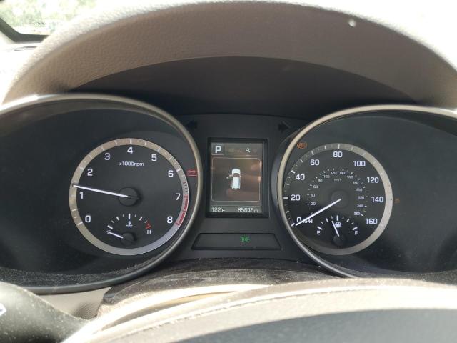 5XYZU3LB3JG503804 - 2018 HYUNDAI SANTA FE S RED photo 9