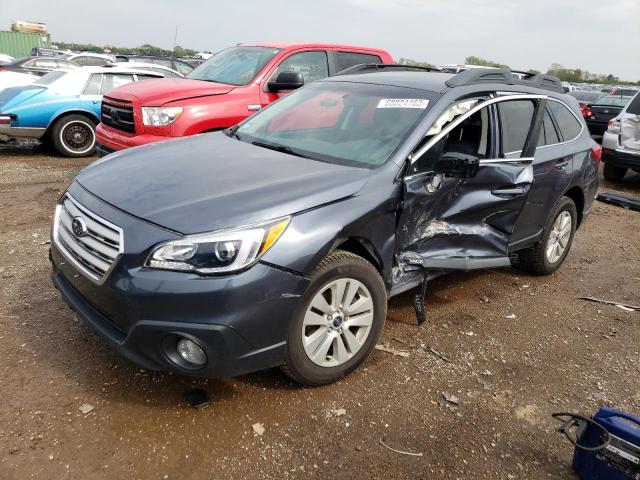 4S4BSACC1H3282847 - 2017 SUBARU OUTBACK 2.5I PREMIUM BLUE photo 1