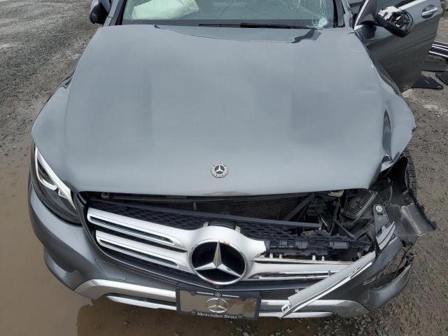 WDC0G4KB5JV074448 - 2018 MERCEDES-BENZ GLC 300 4MATIC GRAY photo 12