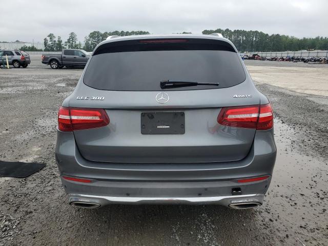 WDC0G4KB5JV074448 - 2018 MERCEDES-BENZ GLC 300 4MATIC GRAY photo 6