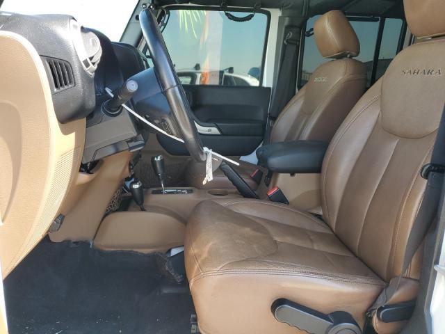 1C4BJWEG2HL507538 - 2017 JEEP WRANGLER U SAHARA WHITE photo 7