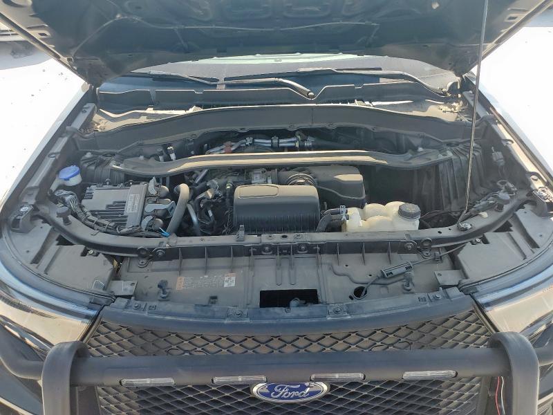 1FM5K8AB1MGC31092 - 2021 FORD EXPLORER POLICE INTERCEPTOR Noir photo 12