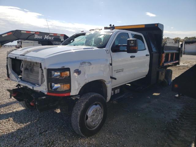 1HTKJPVK3MH608727 - 2021 CHEVROLET SILVERADO WHITE photo 1