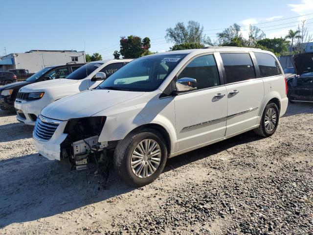 2C4RC1CG7GR303905 - 2016 CHRYSLER TOWN & COU TOURING L WHITE photo 1