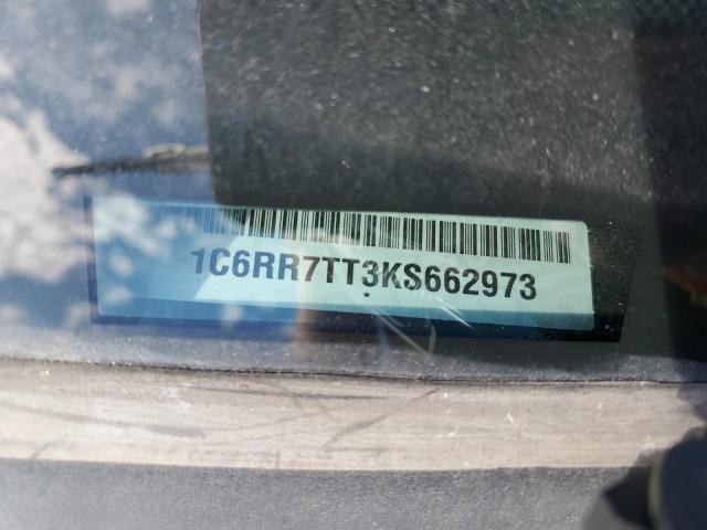 1C6RR7TT3KS662973 - 2019 RAM 1500 CLASS SLT შავი ფოტო 12