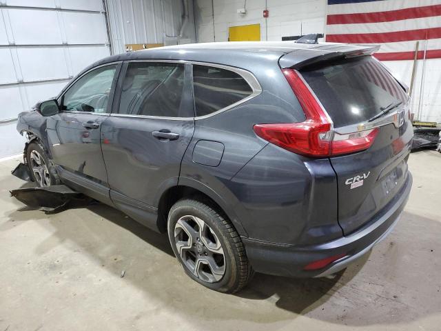 7FARW2H56JE090781 - 2018 HONDA CR-V EX GRAY photo 2