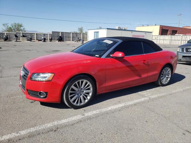 WAUJFAFH8BN007092 - 2011 AUDI A5 PREMIUM PLUS RED photo 1