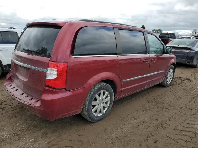 2C4RC1BGXDR742853 - 2013 CHRYSLER TOWN & COU TOURING MAROON photo 3