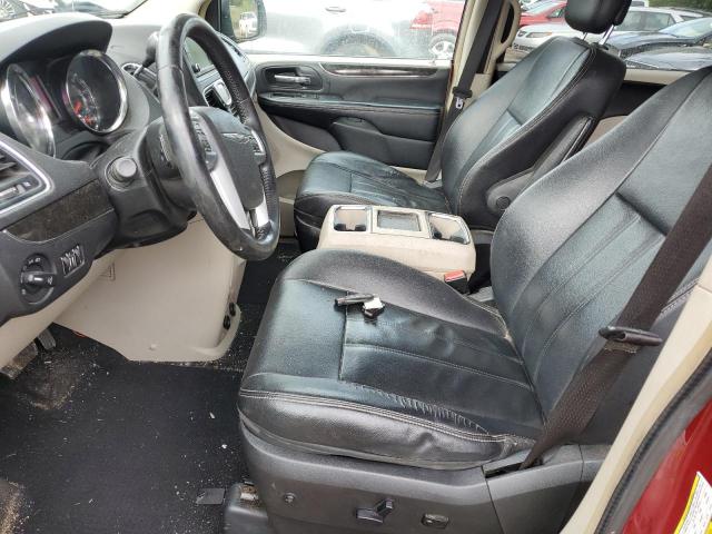 2C4RC1BGXDR742853 - 2013 CHRYSLER TOWN & COU TOURING MAROON photo 7