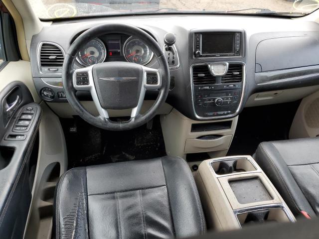 2C4RC1BGXDR742853 - 2013 CHRYSLER TOWN & COU TOURING MAROON photo 8