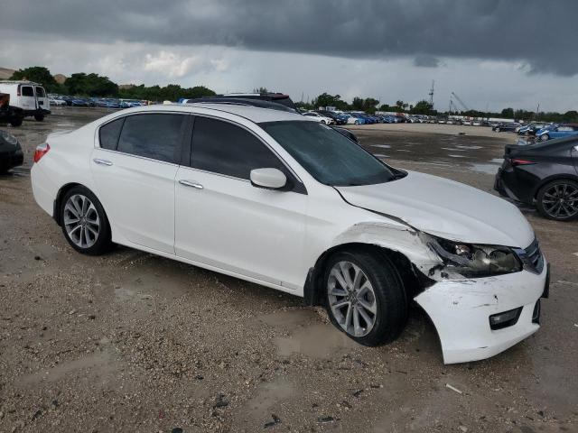 1HGCR2F54EA083677 - 2014 HONDA ACCORD SPORT 白色 照片 4